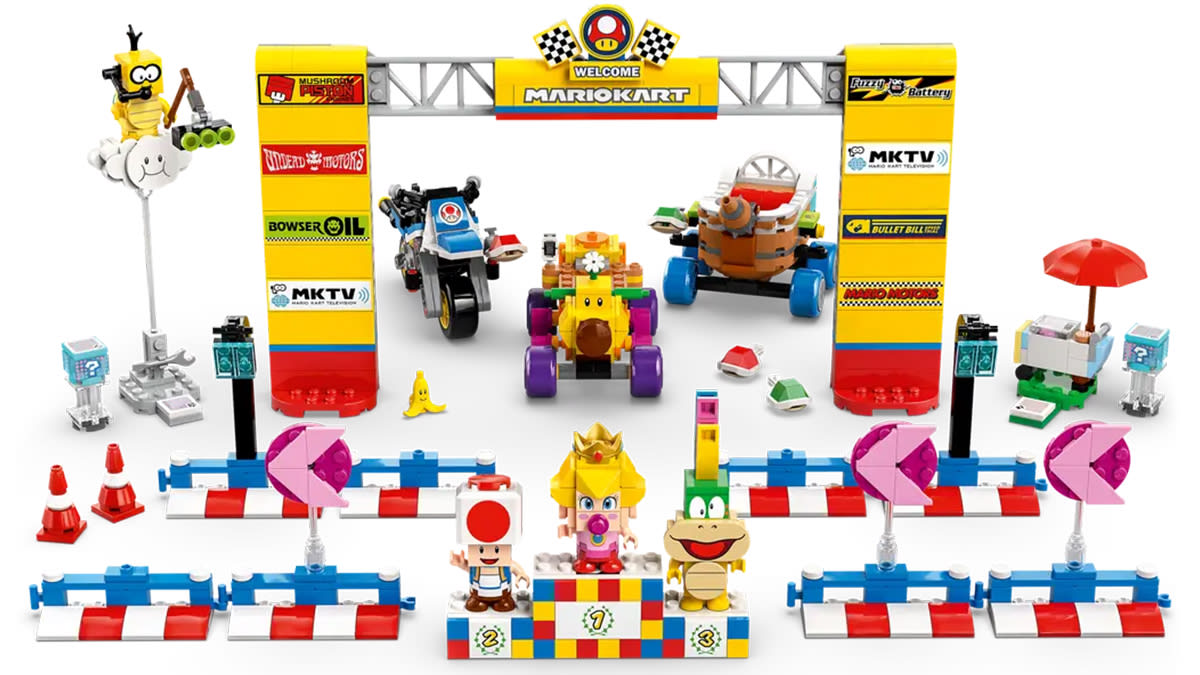 LEGO® Super Mario™: Mario Kart™ - Baby Peach™ & Grand Prix Set